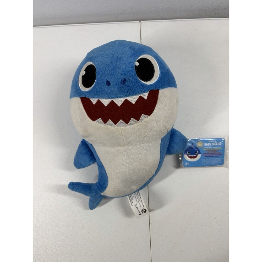 Pinkfong Baby Shark Singing Blue Plush Interactive 2018 Untested